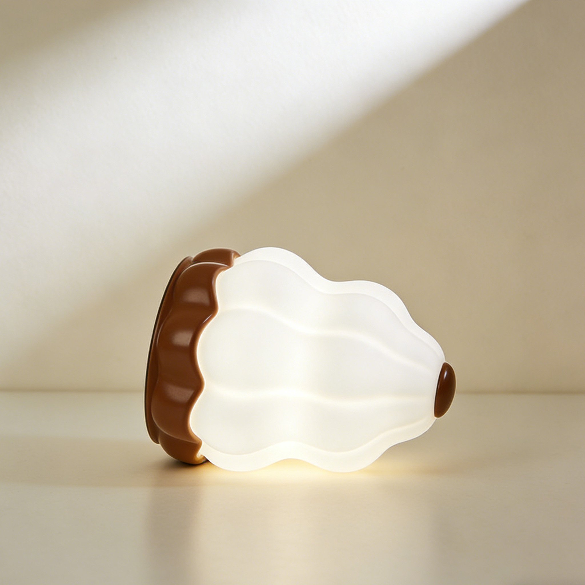 LED 무드등 세트로 꾸민 침실 분위기