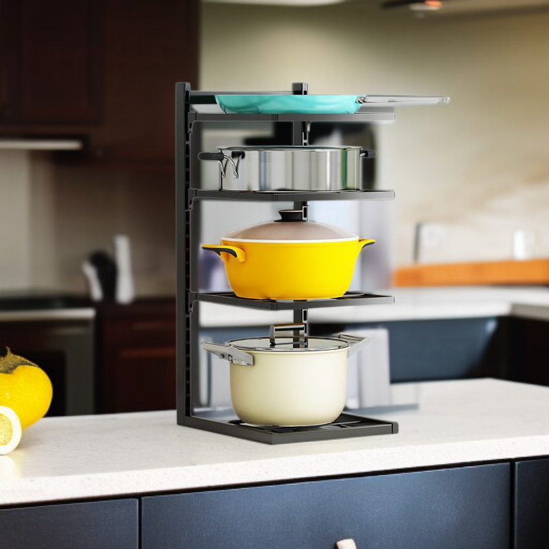 Double-sided Pot Rack Stand 