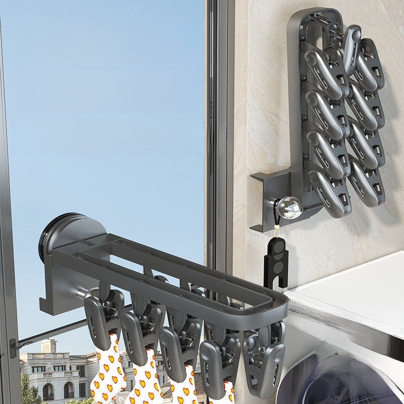 접이식 흡착식 옷걸이