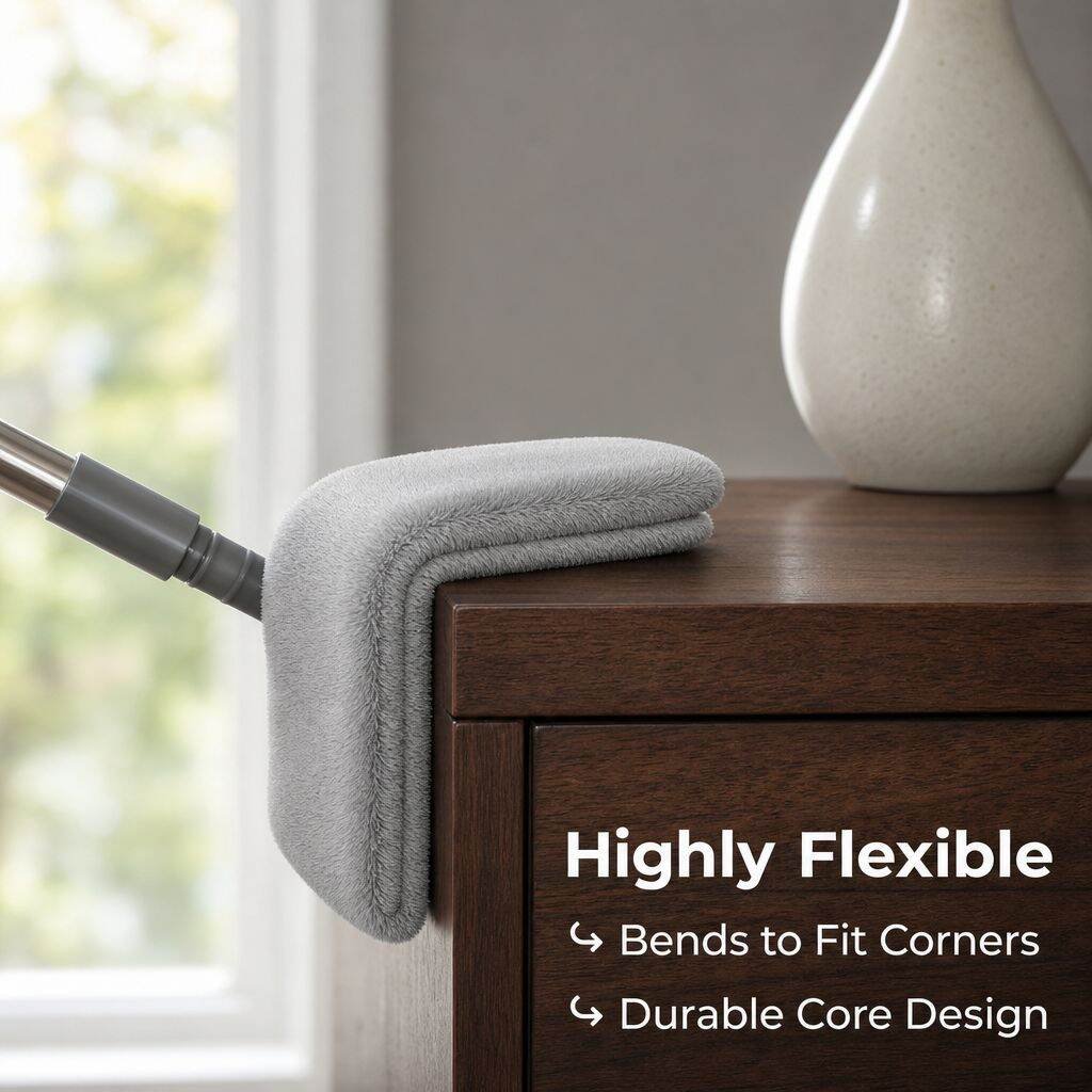 Extendable and extended gap duster