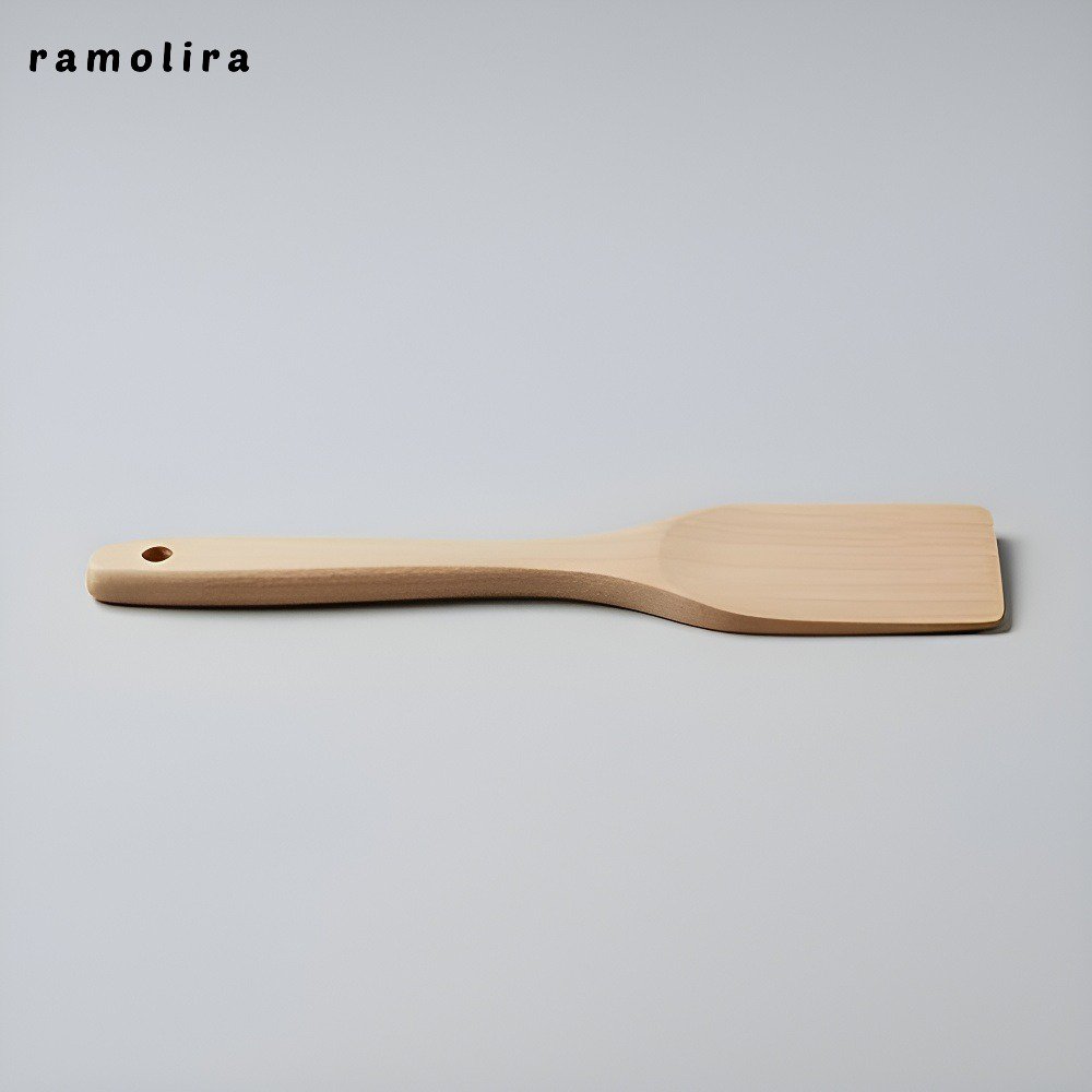 항균 샌달우드 주걱 나무 주걱 노스틱 팬 (5개입)