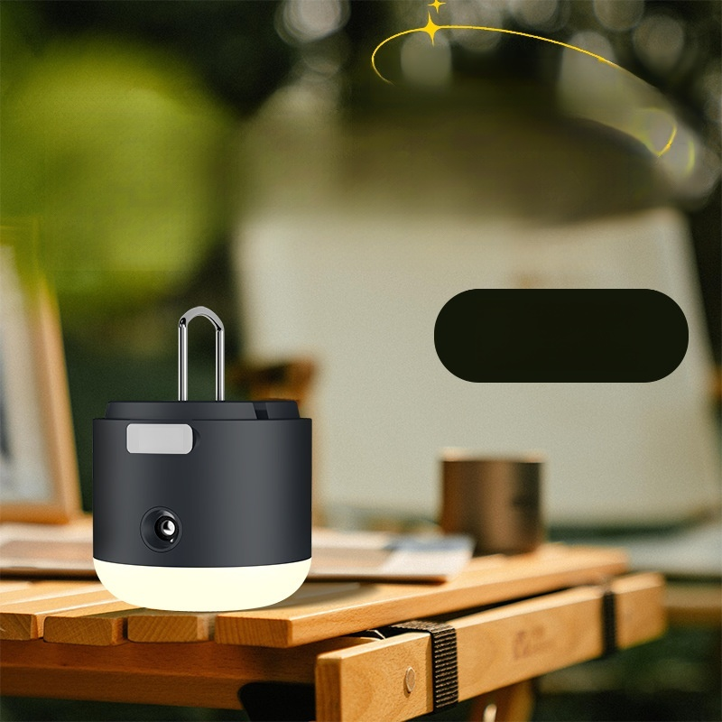 Outdoor Tent Lamp with Fan and Mosquito Repellent