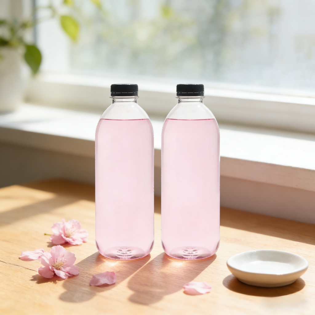 Milk Tea Beverage Glass Dispensing Bottle