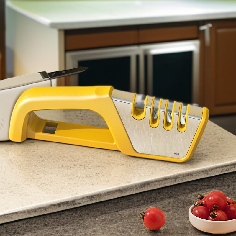 다기능 스테인리스 가위 칼갈이 주방도구