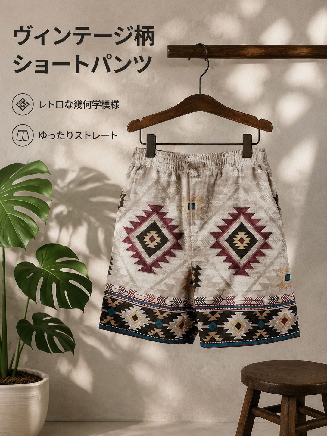 トレンド万能メンズ3Dプリントショーツ夏用カジュアルパンツ