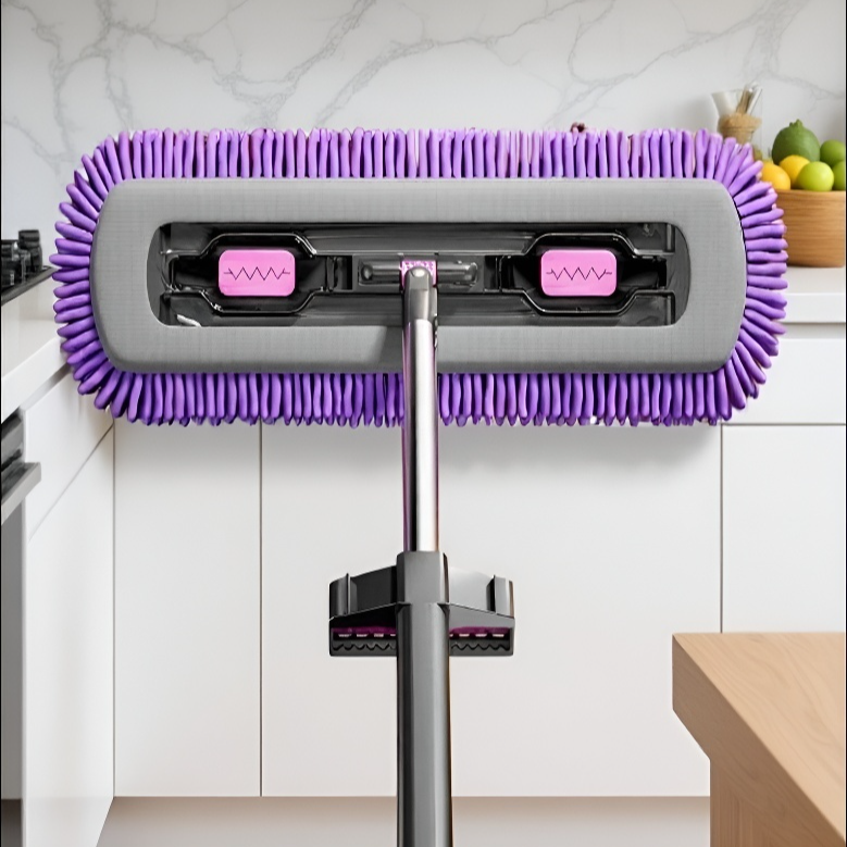 건습 겸용 플랫 밀대 손세탁 대흡수 세척액 클램프