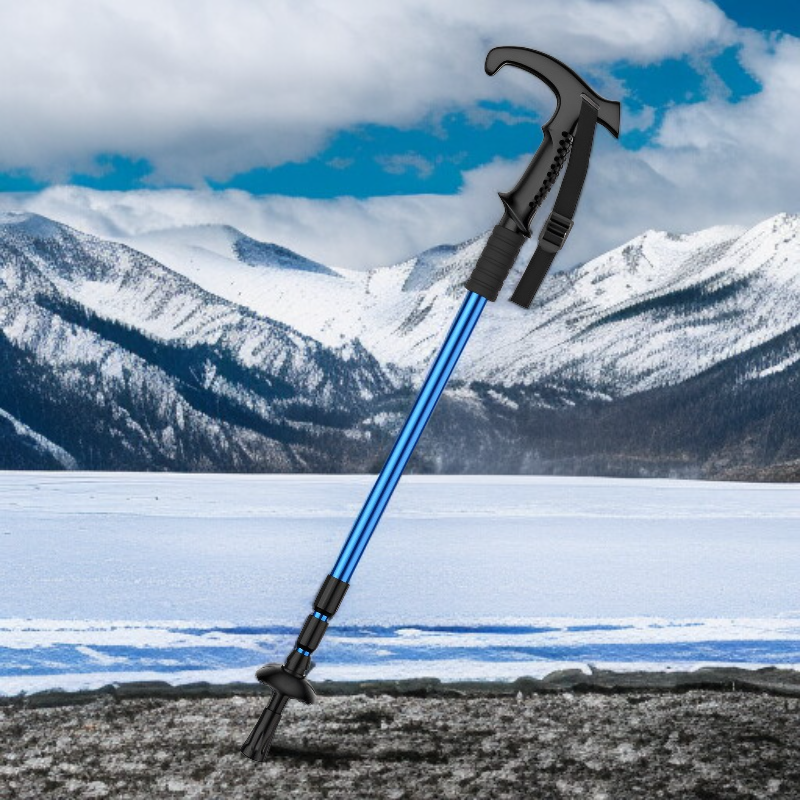 초경량 4단 알루미늄 합금 등산 스틱