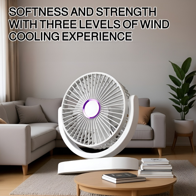 Desktop Portable High-Power Electric Fan