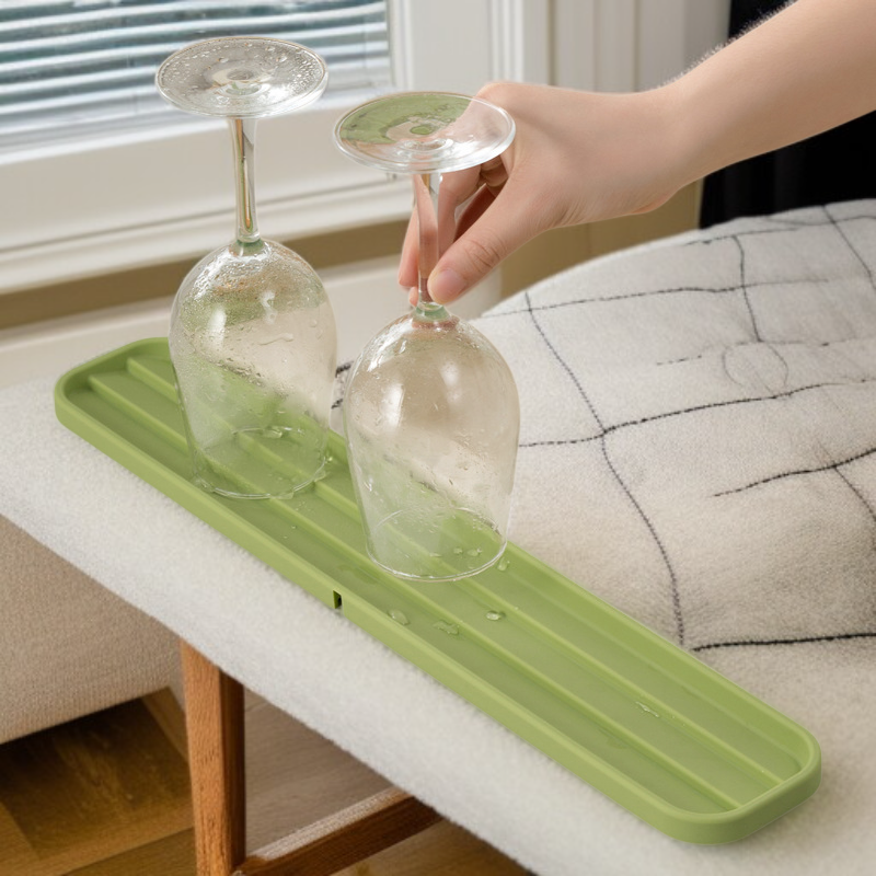 Multifunctional Silicone Drainage and Storage Mat for Pot Lids