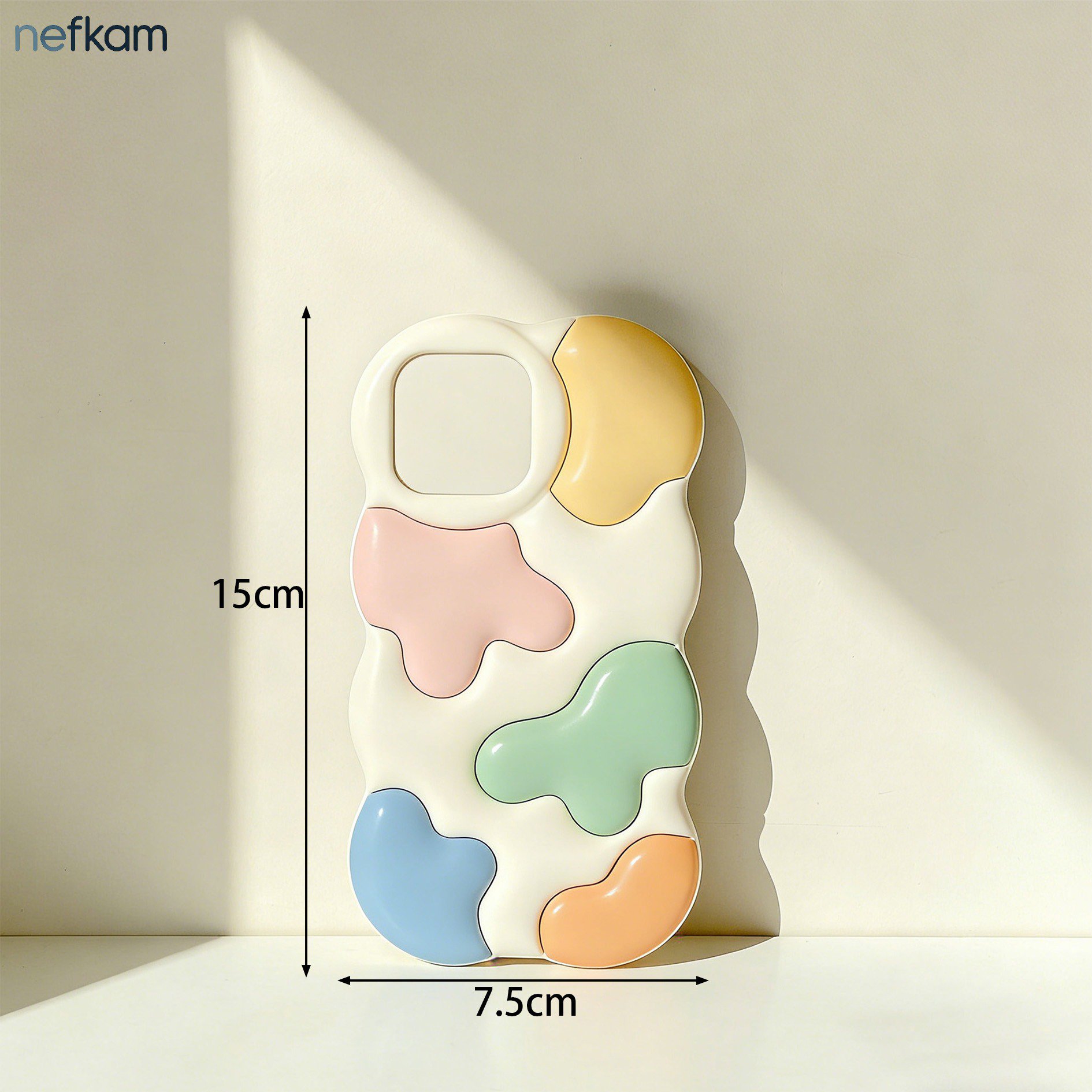 Protective silicone case detail close up