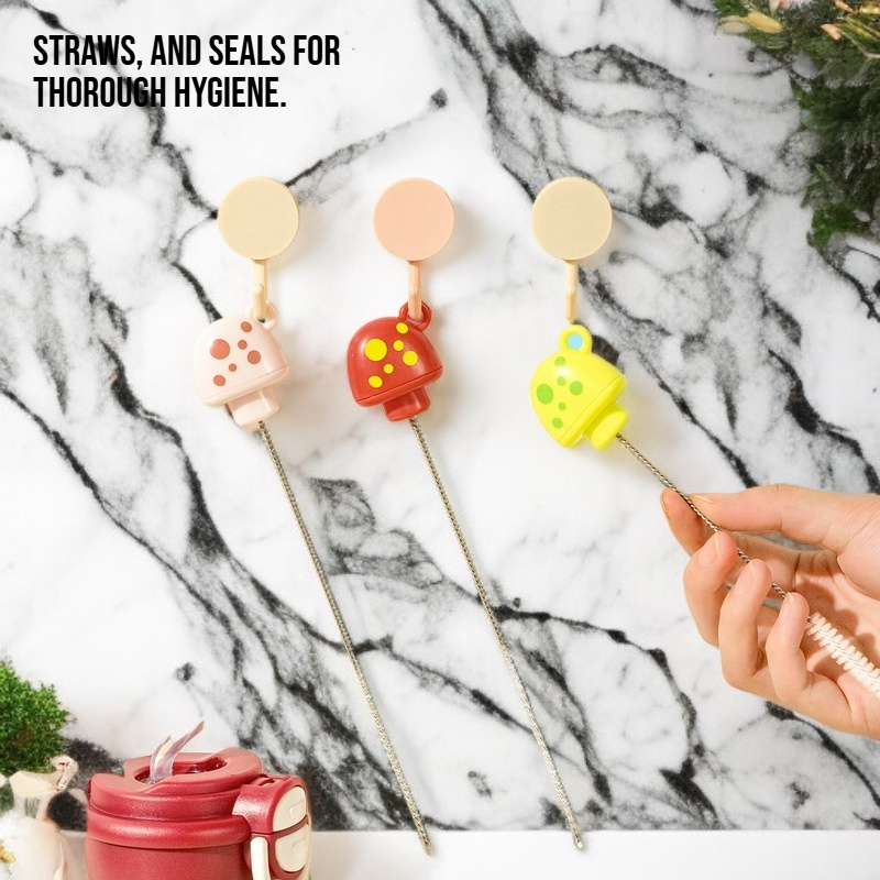 Special small brush for water cup gaps