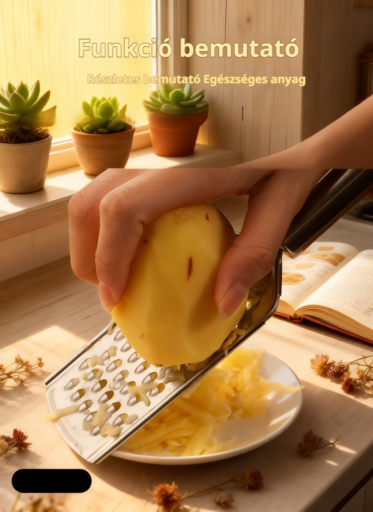 Többfunkciós zöldségreszelő tál salátákhoz