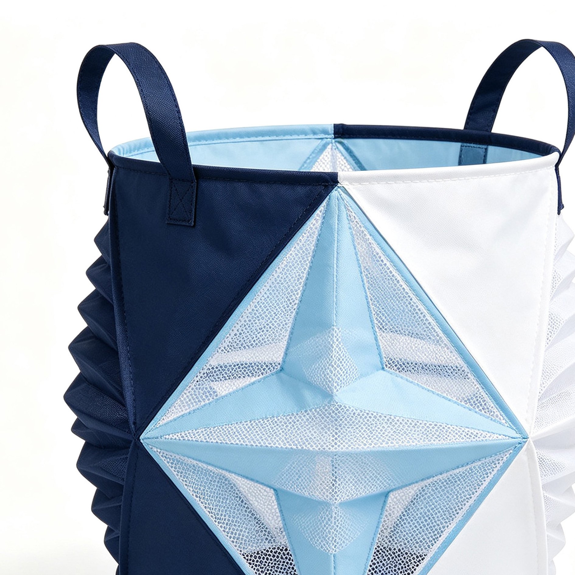 Starry Fabric Laundry Storage Bucket