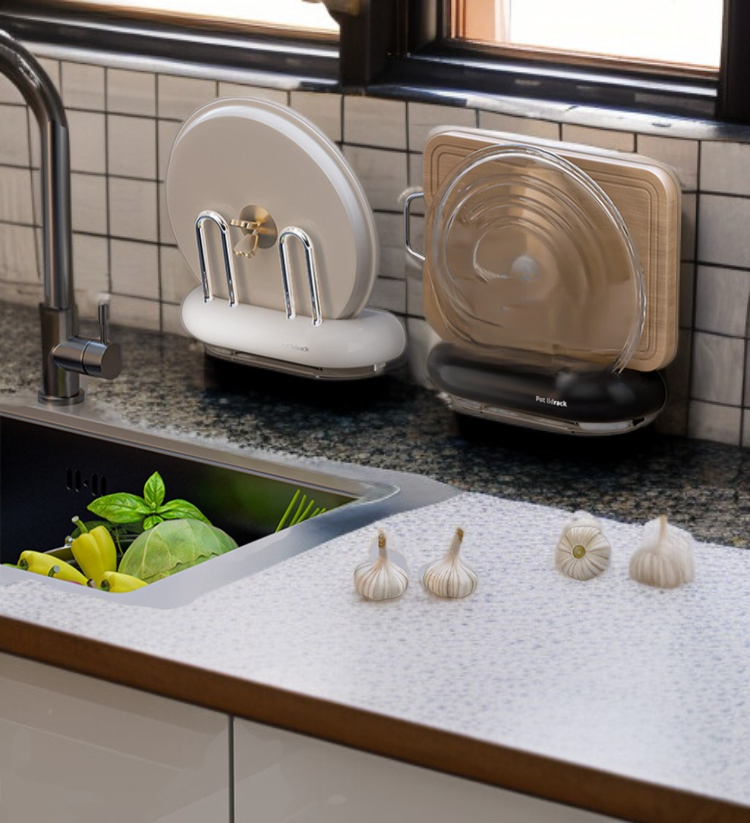 여러 층으로 구성된 다층선반 디자인