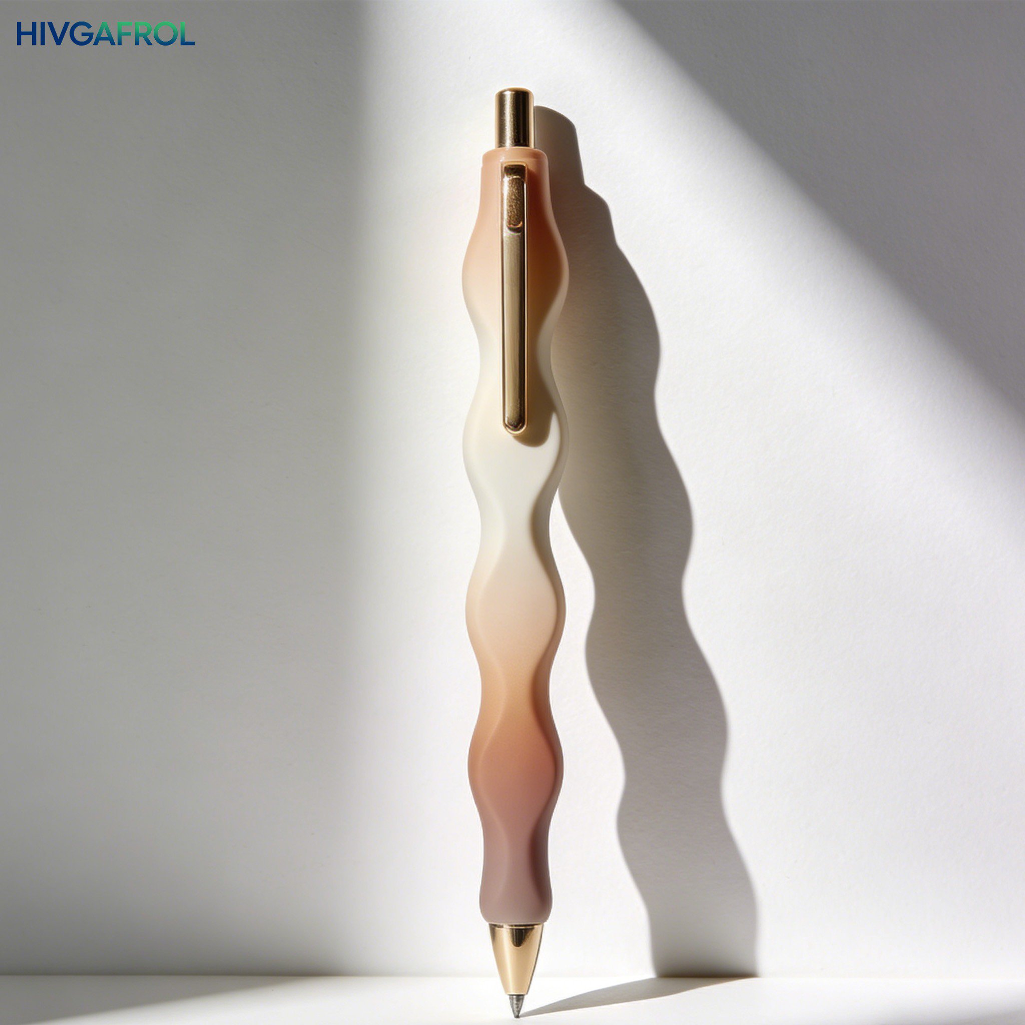 10 żelowych długopisów z przyciskiem, szczelnych