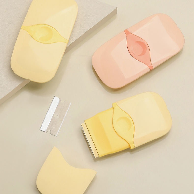 다용도 안전 보호 휴대용 접착제 제거 스패튤라 청소 칼