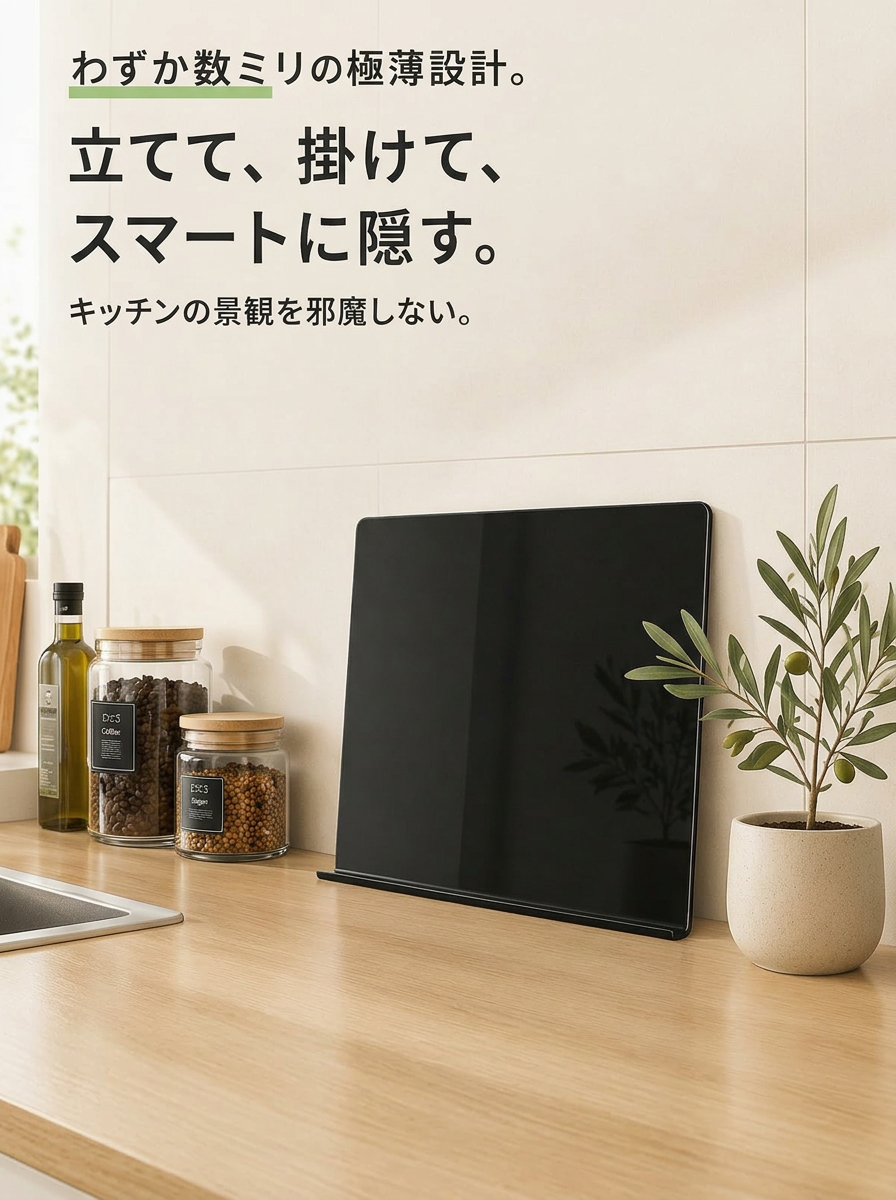 多機能キッチンカウンター用まな板