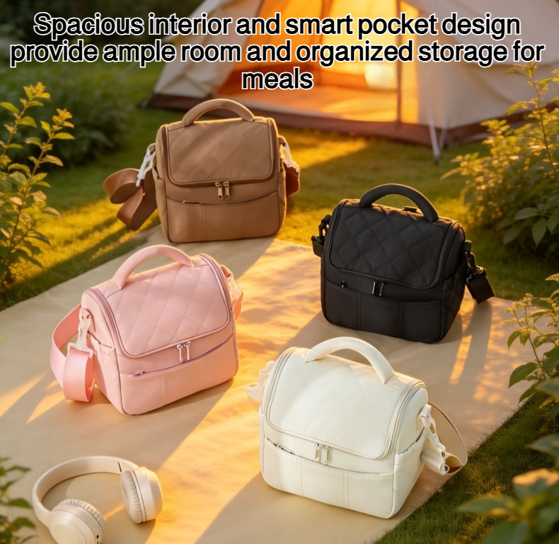 High-value insulated bag showcasing water-resistant material