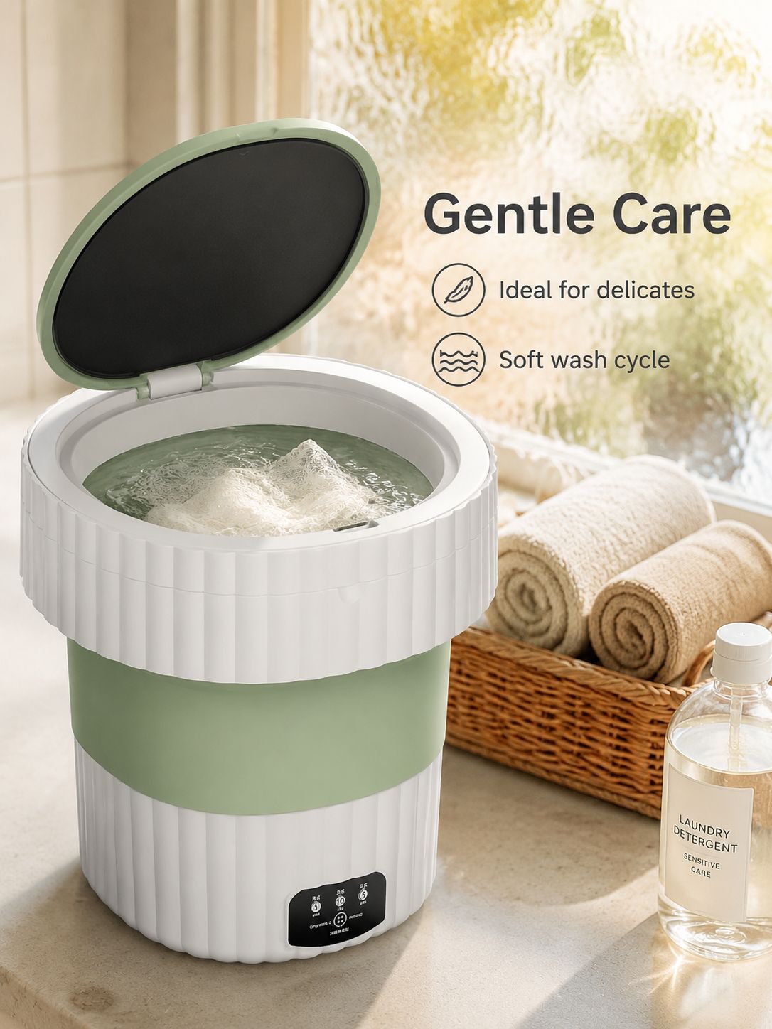 Home Portable Folding Mini Underwear Special Washing Machine