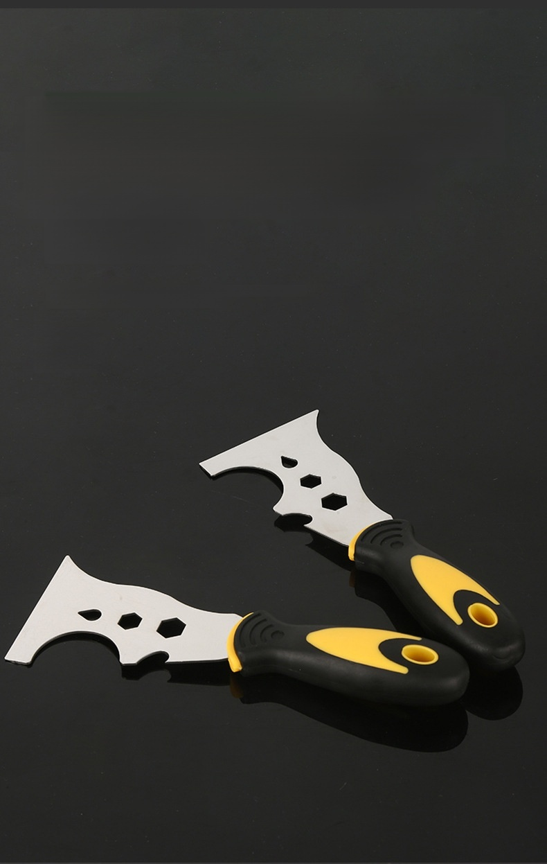 그레이 컬러의 튼튼한 청소삽 디테일