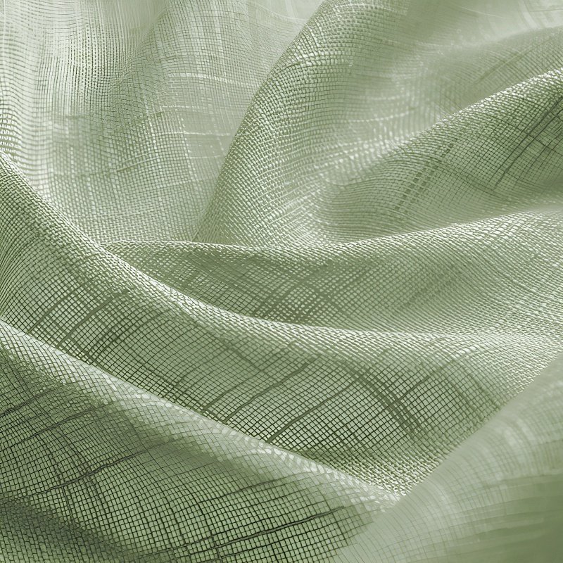 Linen Kitchen Blackout Partition Curtain for Window Screen