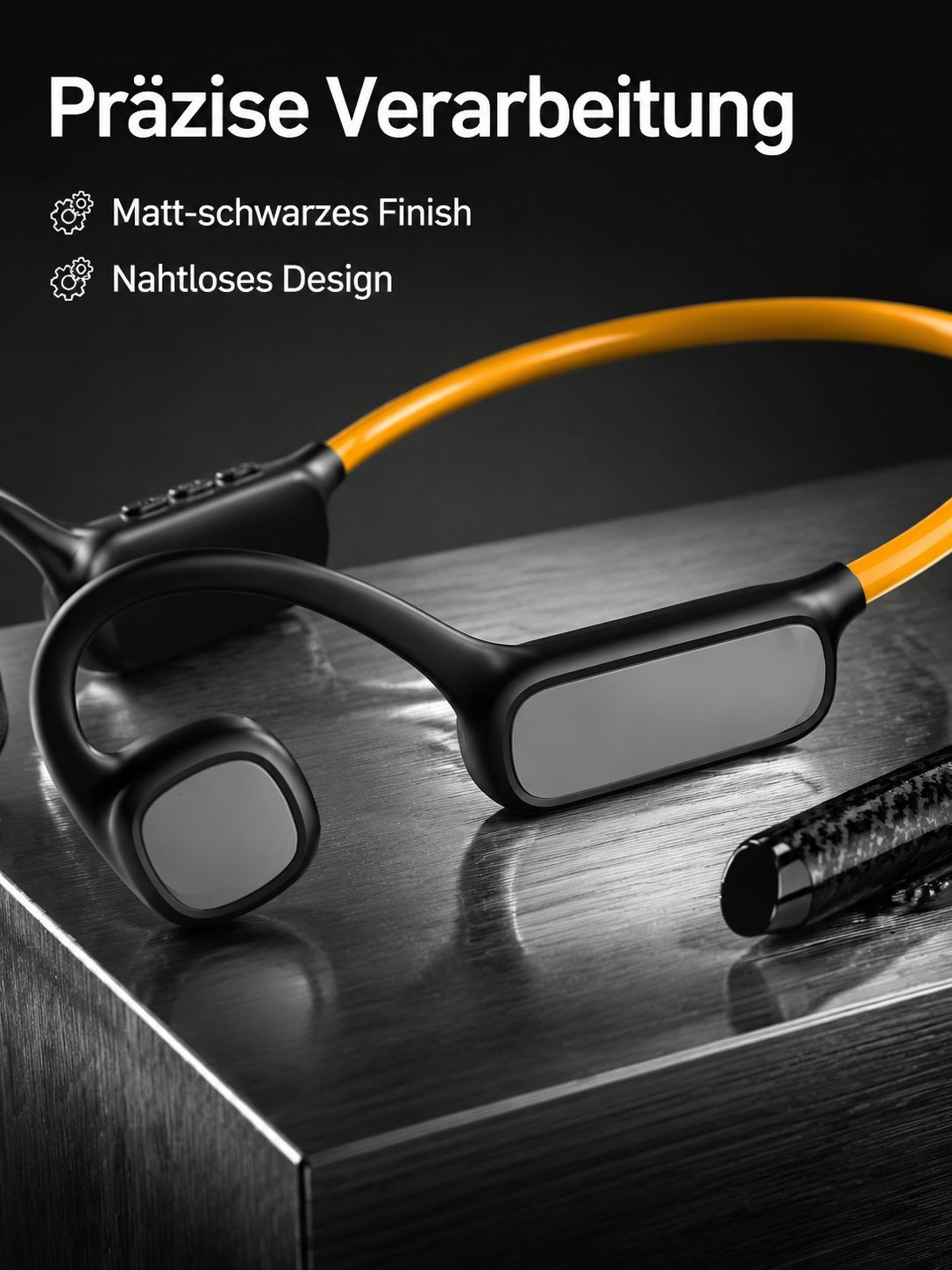 2025 neue leuchtende Luftleitung Bluetooth-Kopfhörer mit LED-Beleuchtung