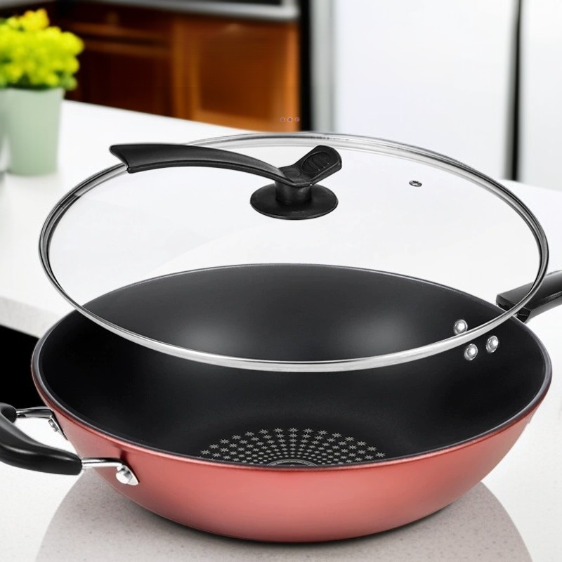 Frying pan nonstick stir-fry pan