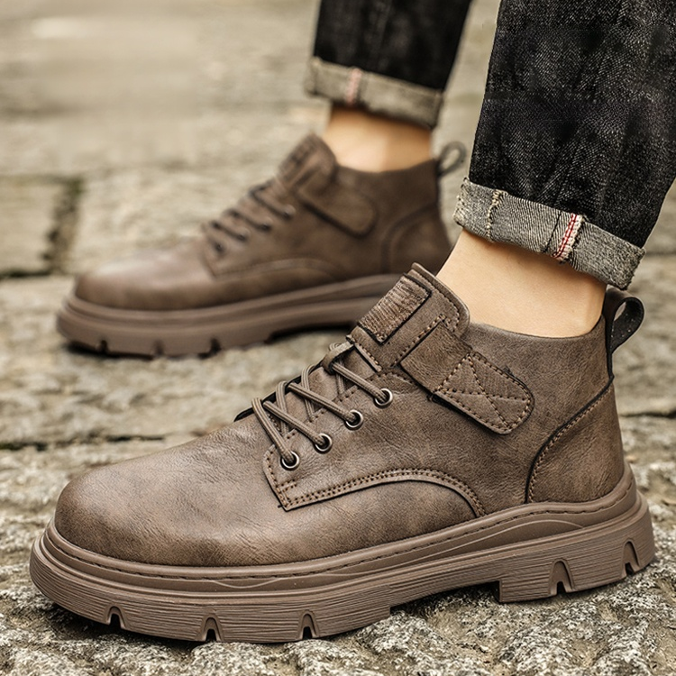 남성용 기모 안감 마틴 부츠