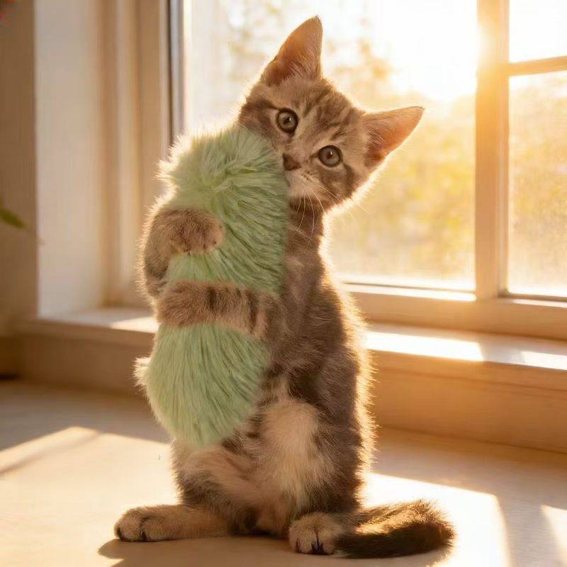 Cute Cat Plush Toy Pillow