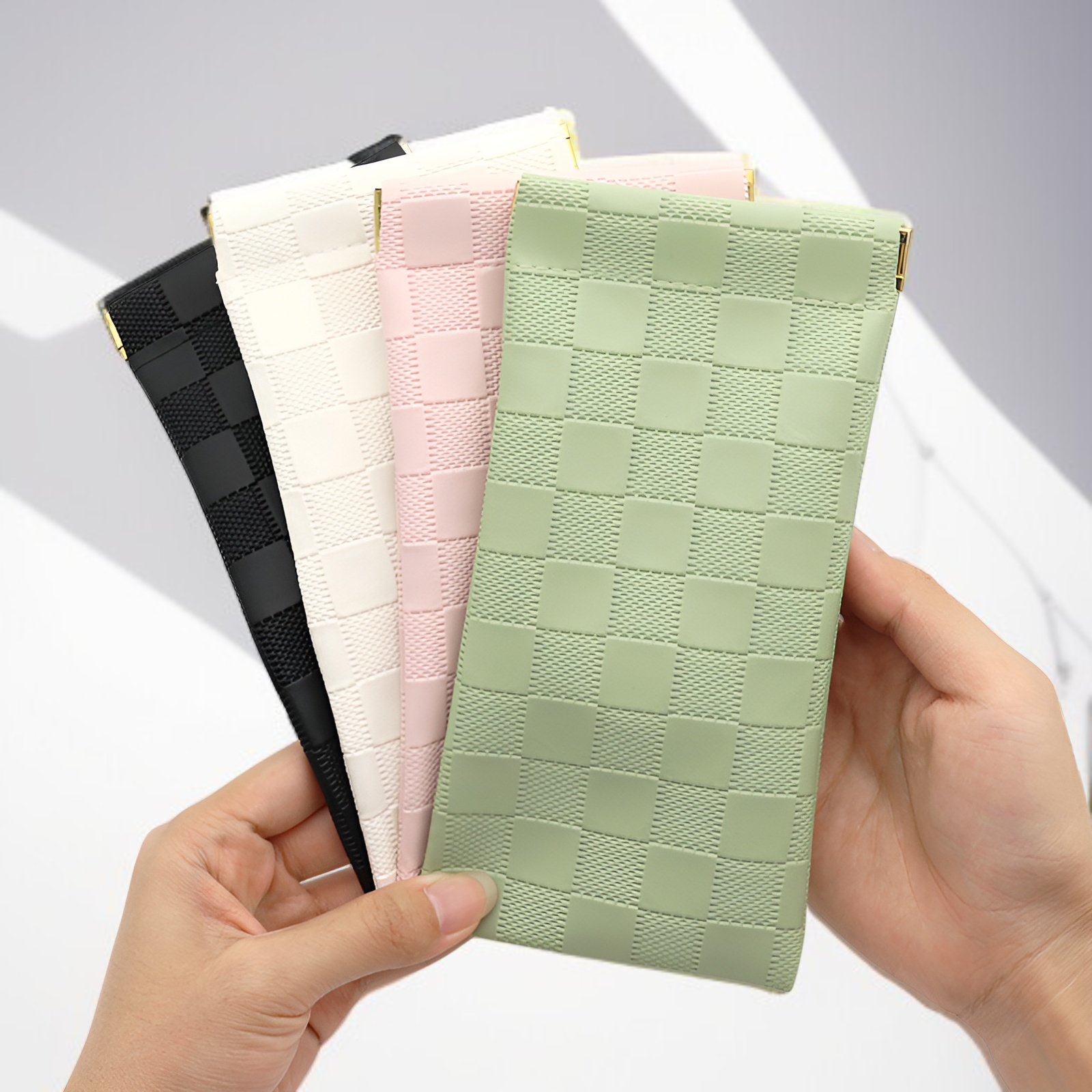 防壓自動閉合眼鏡袋