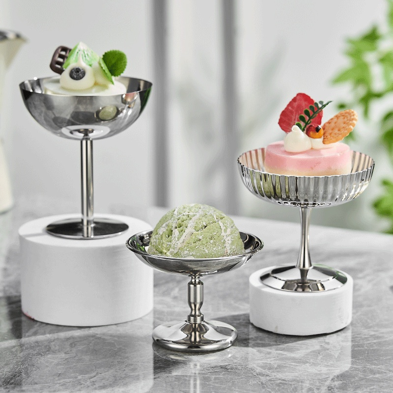 Stainless Steel Ice Cream Cup 