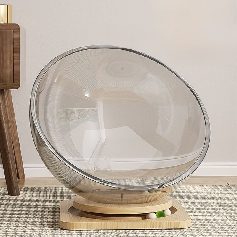 透明カプセル小動物用ベッド