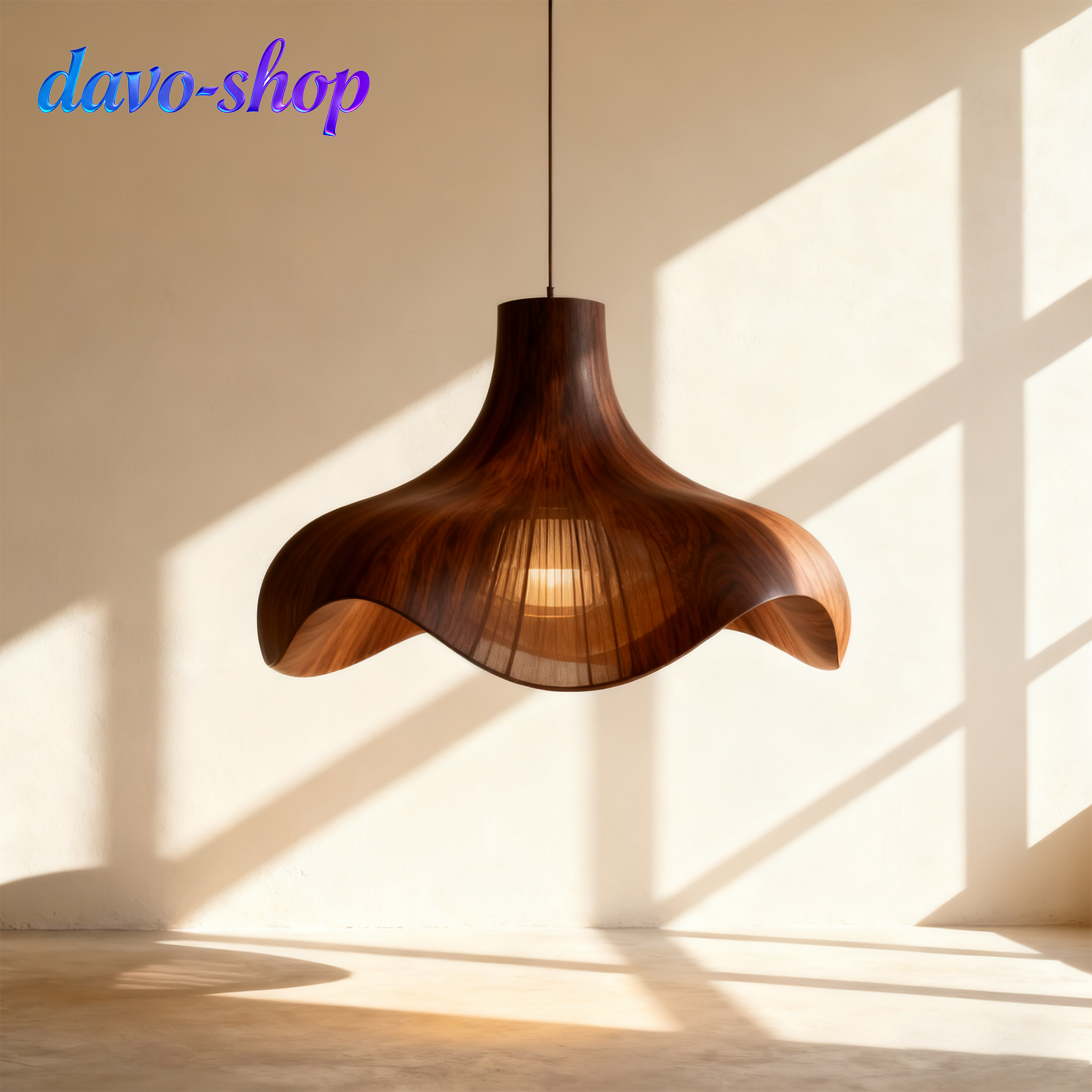 โคมไฟระย้าดีไซน์คลื่น