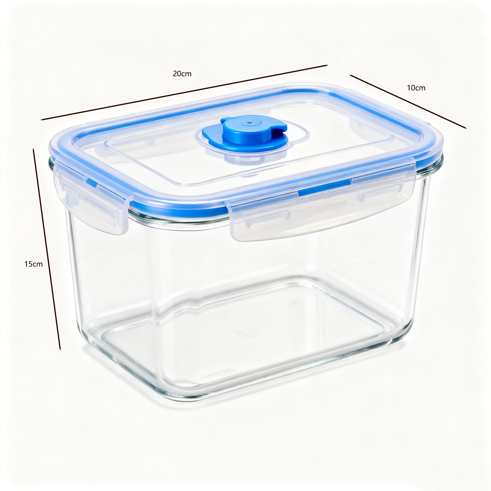 밀폐 뚜껑이 있는 신선식품 보관용기