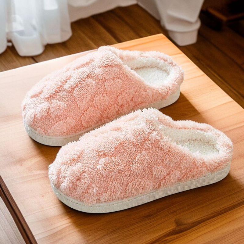 家用防滑保暖毛絨拖鞋冬天