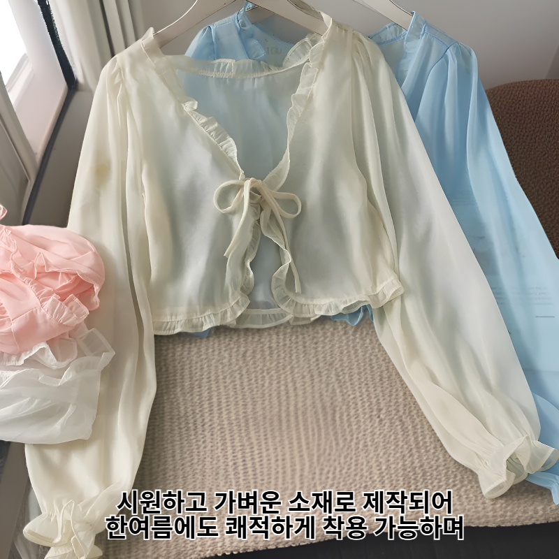 트렌디한 숏 레이스 블라우스, 여름 슬립 드레스와 최고의 조합