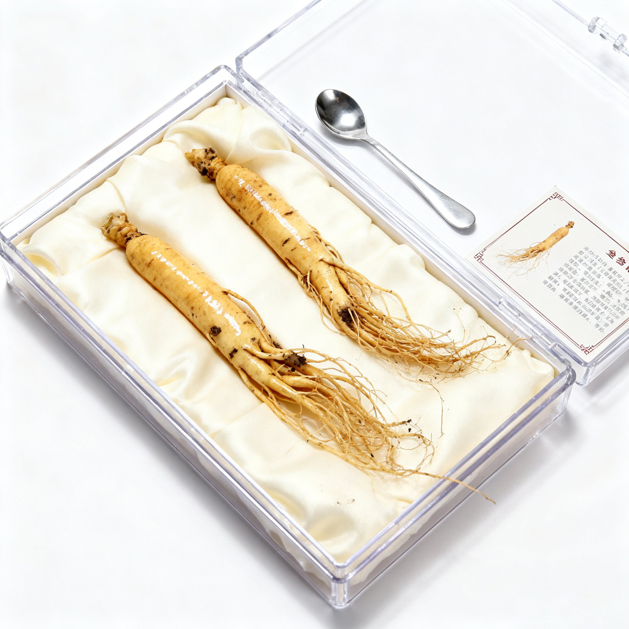 프리미엄 인삼 제품 패키지 이미지