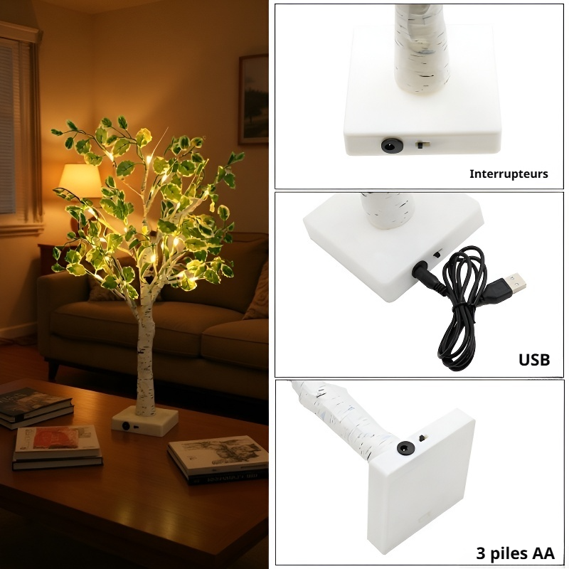 Lampe de table veilleuse créative pour fête et festival