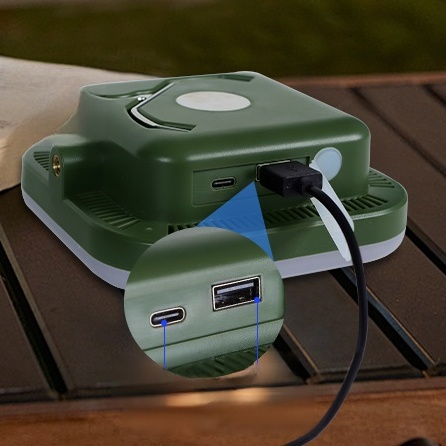 充電式LEDキャンプライト