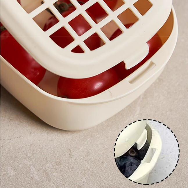 便攜式水果清洗刷帶手柄