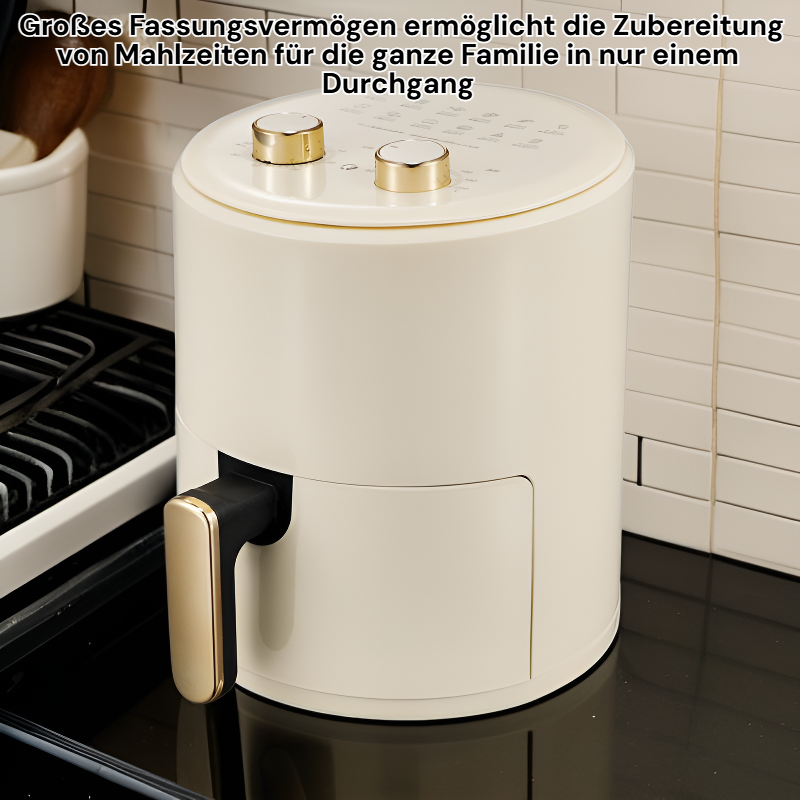 Intelligente Heißluftfritteuse mit großem Fassungsvermögen für den Hausgebrauch