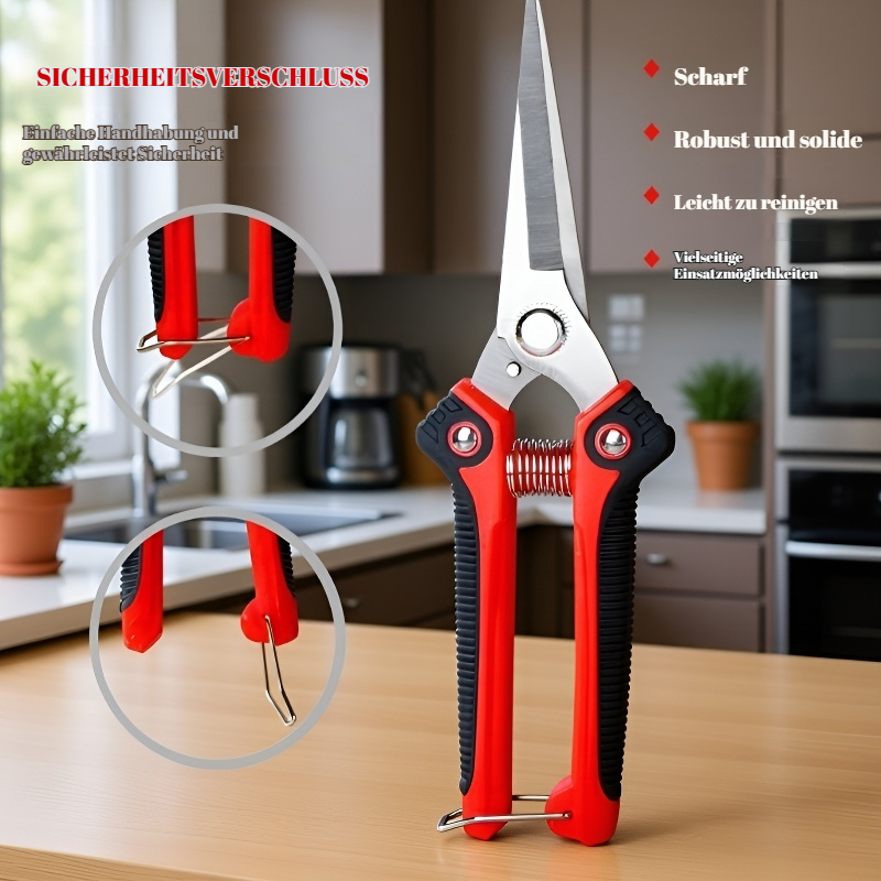 Gartenschere für Obstbaumschnitt