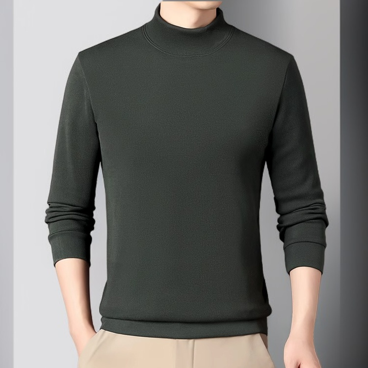 트렌디한 남성 겨울 니트 코디