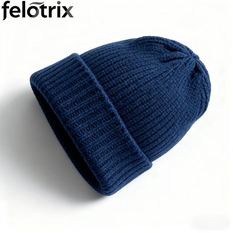 หมวกไหมพรมสีพื้นสไตล์เกาหลี หนา กันลม