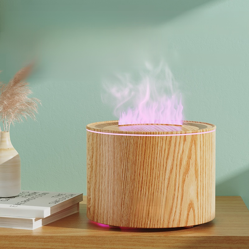 가정용 미니 자동분향기 컬러 꽃병 아날로그 화염향기 침실 미니 가습기 분향기
