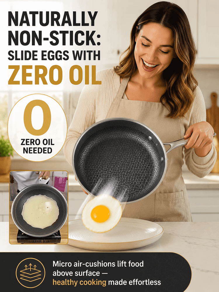 Household steak frying pan