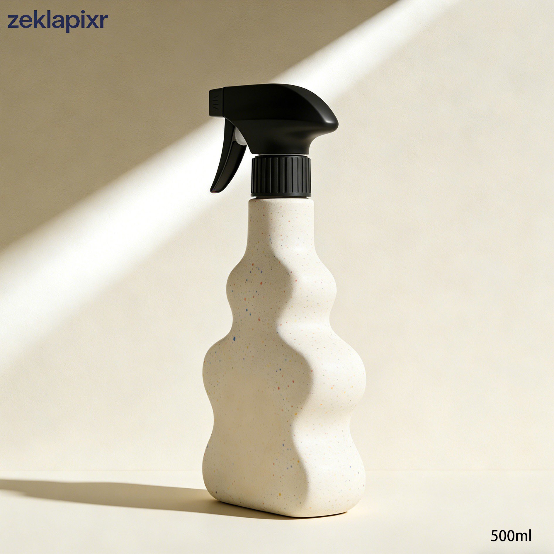 清潔劑噴霧瓶身特寫