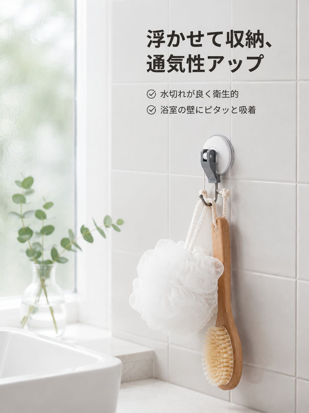 高品質強力ノーダメージ吸着フック
