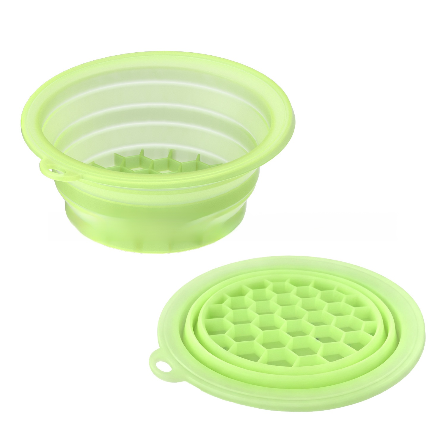 Household 4-Grid Ice Cube Tray with Lid