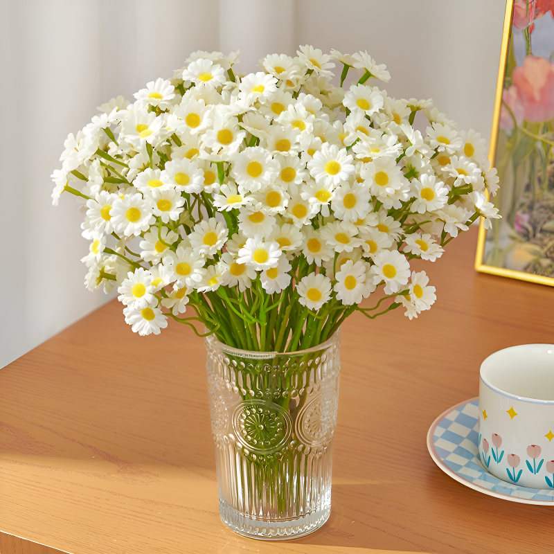 Kamille und Gänseblümchen für Wohnzimmer und Esstisch